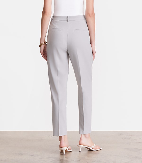 Petite LOFT Versa Seasonless Pleated Tapered Pants