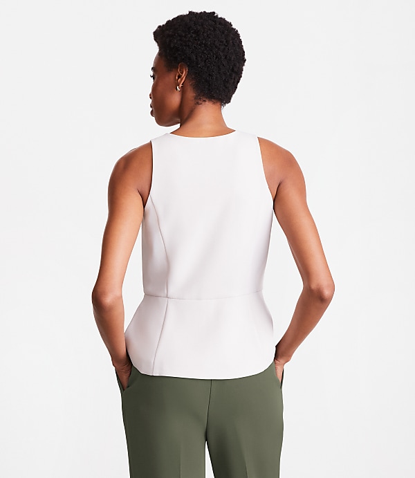 LOFT Versa Crepe Drape Halter Vest