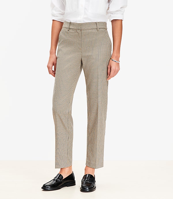 Riviera Slim Pants in Plaid