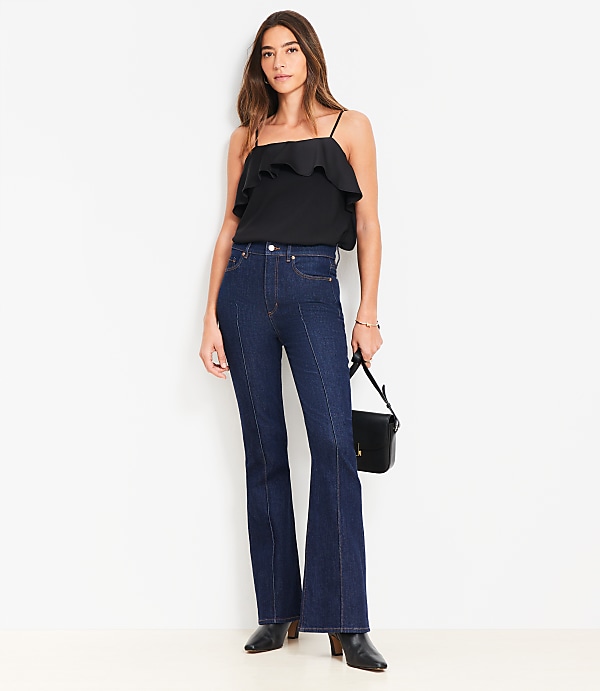 Ruffle Square Neck Cami