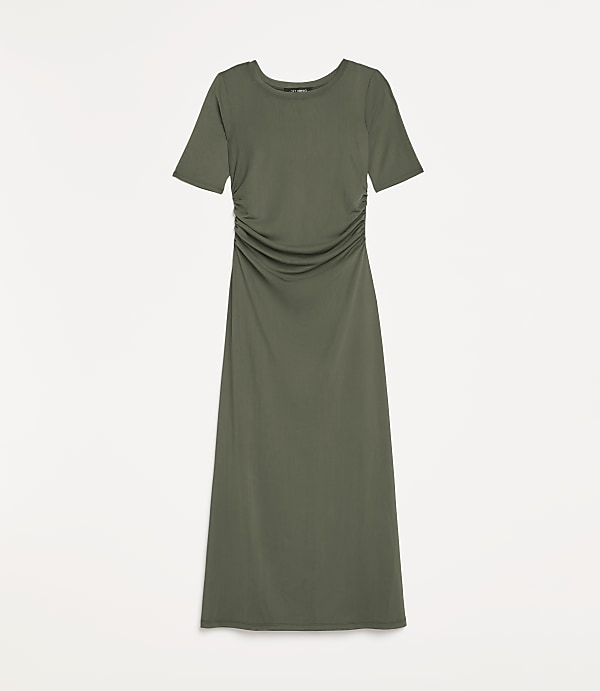LOFT Versa Mesh Midi Dress
