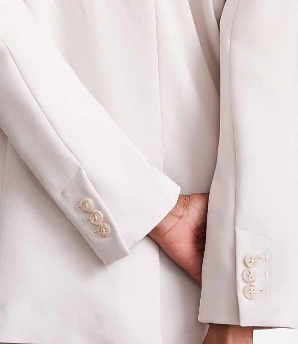 LOFT Versa Crepe Drape Relaxed Blazer