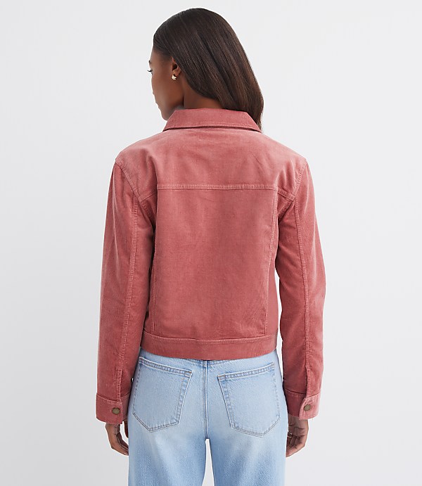 Brushed Corduroy Shirt Jacket