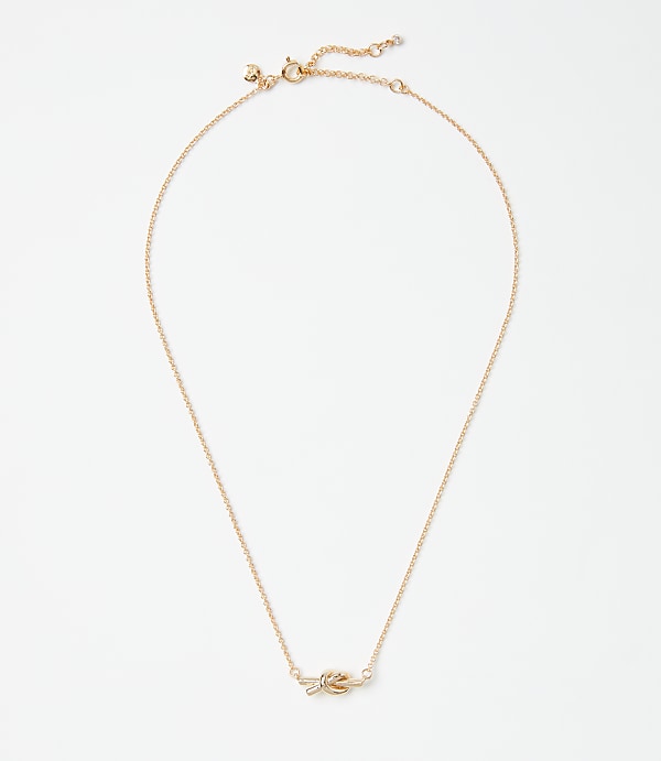 Delicate Knot Necklace