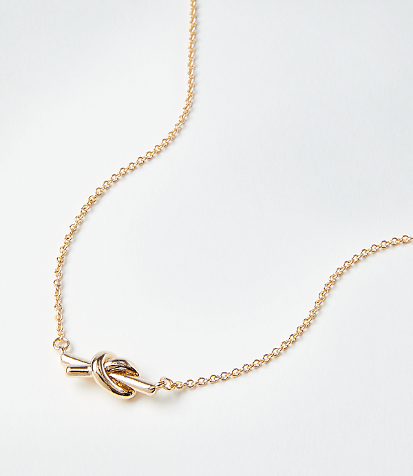 Delicate Knot Necklace