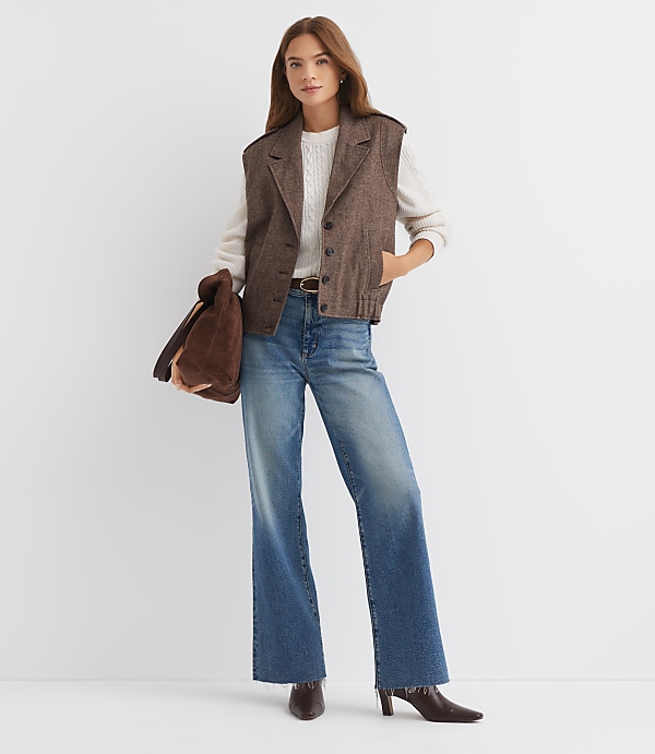 Relaxed Vest Jacket