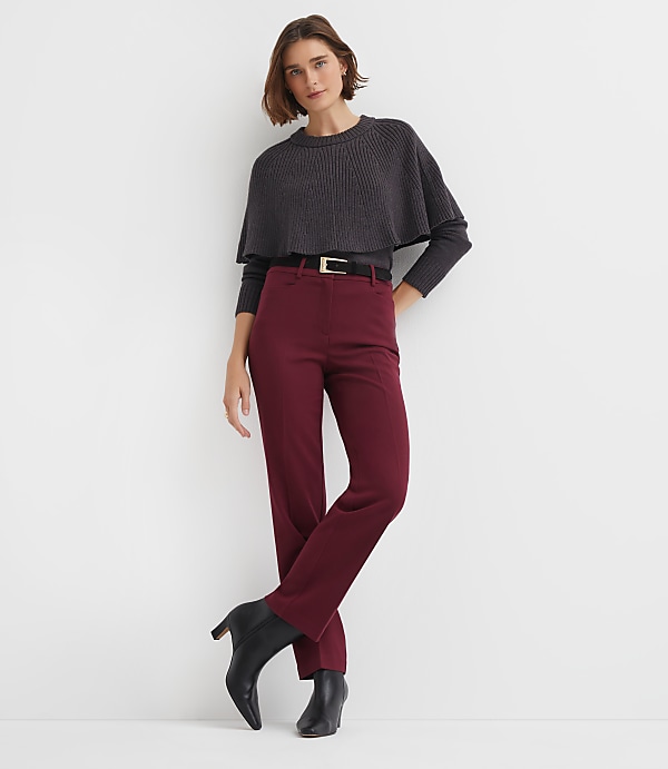 Parker Straight Pants in Twill