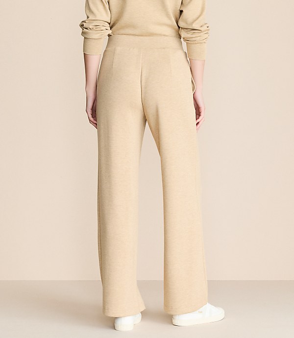 Lou & Grey Scubasoft Pintucked Wide Leg Pants