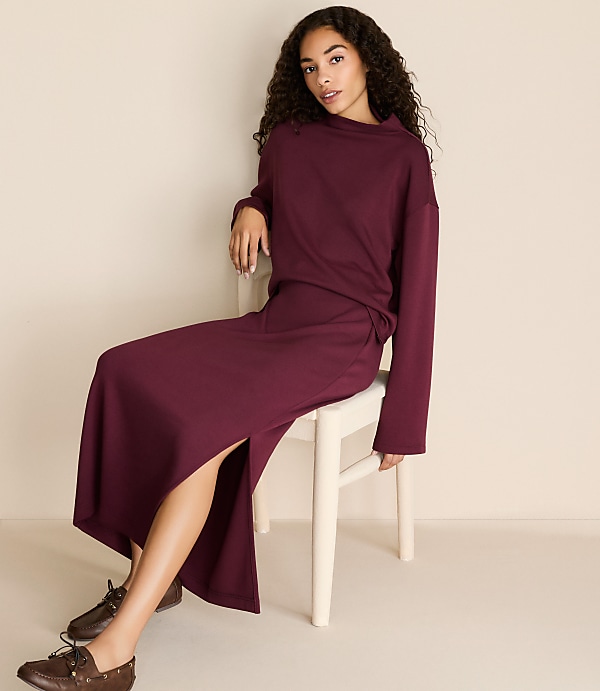 Lou & Grey Scubasoft Column Maxi Skirt