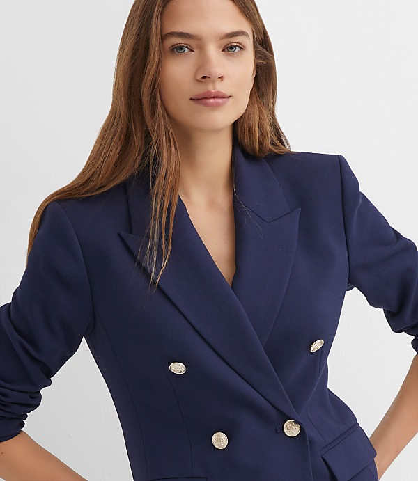 Tailored Double Breasted Blazer