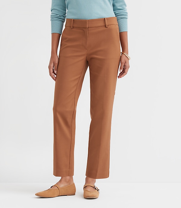 Riviera Slim Pants in Doubleweave