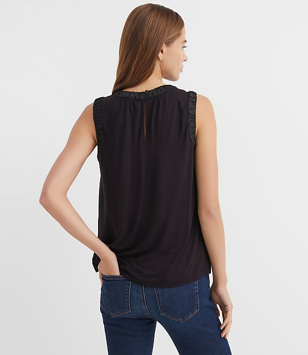 Ruched Trim Shell