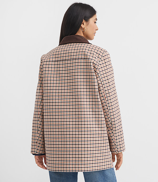 Plaid Barn Jacket