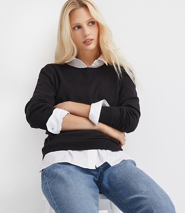 Petite Luxe Knit Sweater