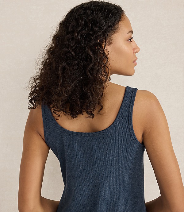 Haven Well Within Organic Cotton Rib Knit Midi Dress