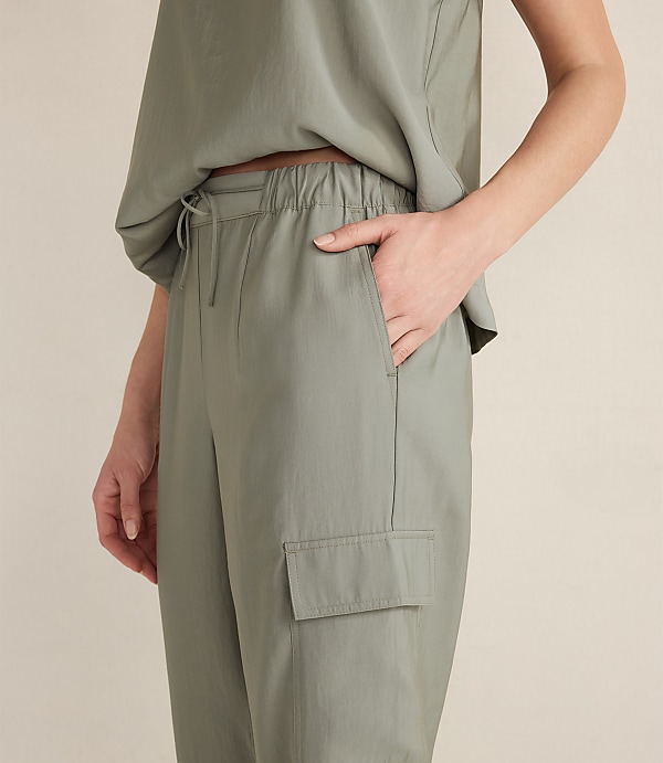 Haven Well Within Luxe Modal Cargo Pants