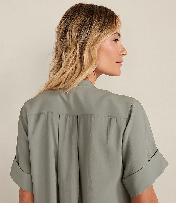Haven Well Within Luxe Modal Short Sleeve Midi Dress