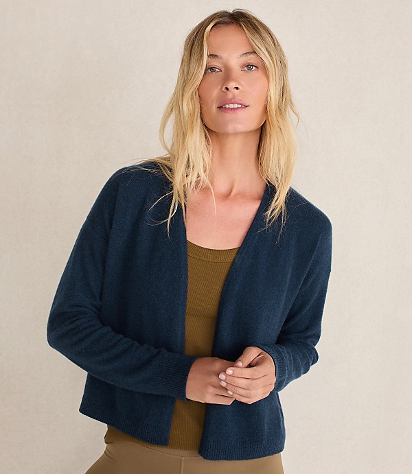 Haven Well Within Cashmere Open Front Cardigan