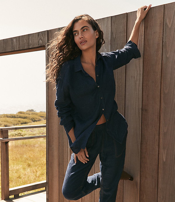 Haven Well Within The Daily Shirt in Linen