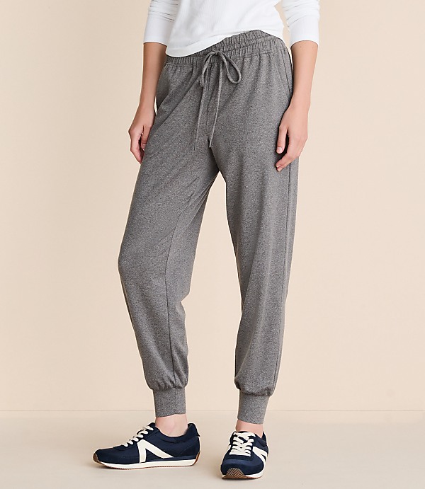 Lou & Grey Heathered Brushedsoft Joggers