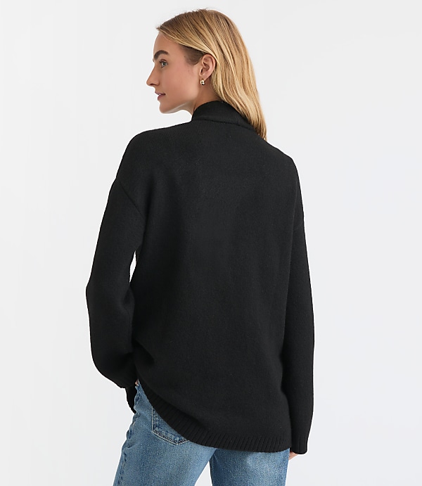 Petite Cozy Open Pocket Coatigan