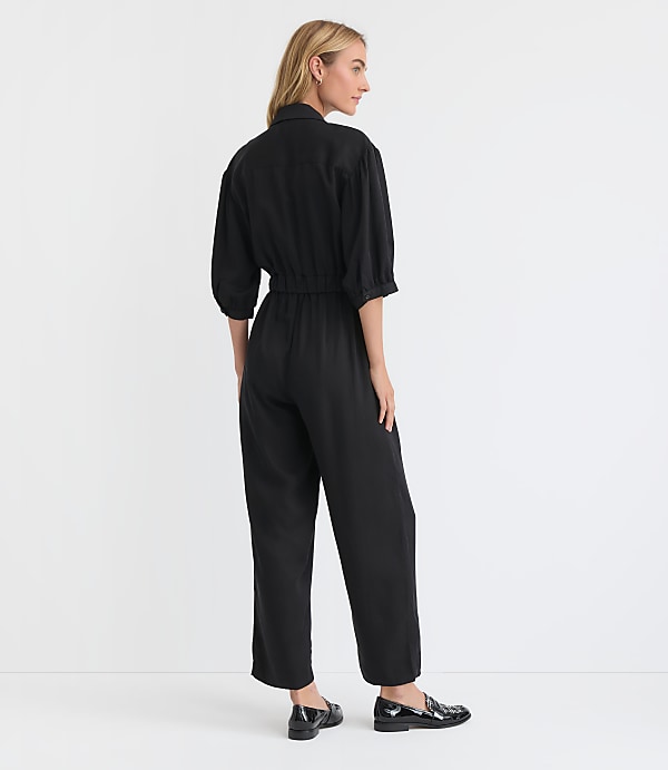 Lapel Jumpsuit