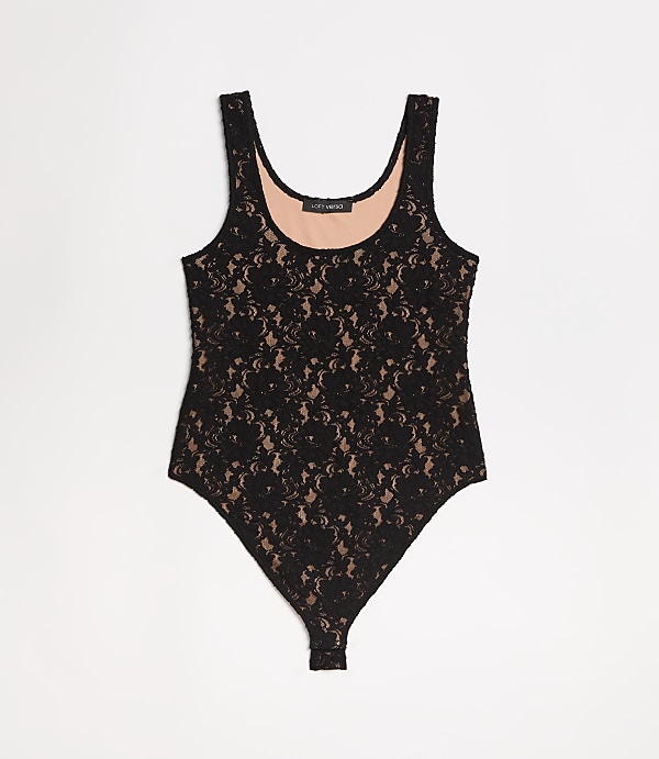 LOFT Versa Floral Lace Bodysuit