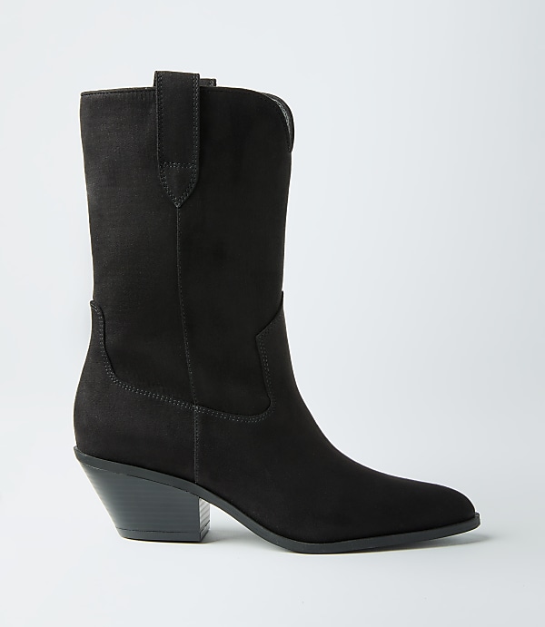 Mid Calf Western Boots