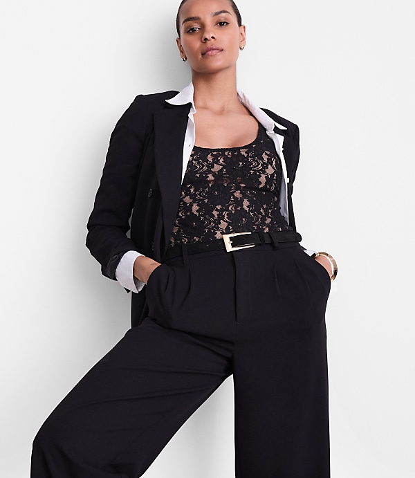 LOFT Versa Floral Lace Bodysuit