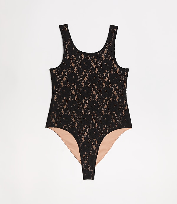 LOFT Versa Floral Lace Bodysuit