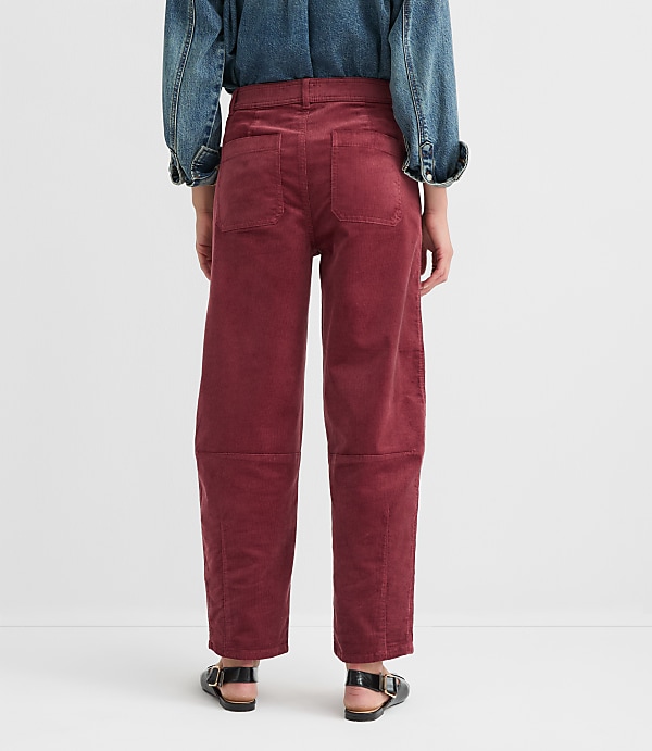 Barrel Corduroy Pants