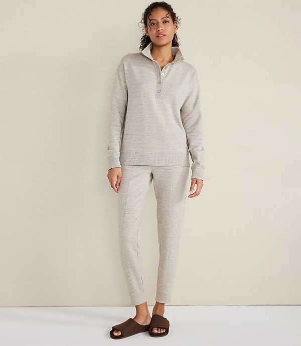 Haven Well Within Fleece Johnny Collar Henley