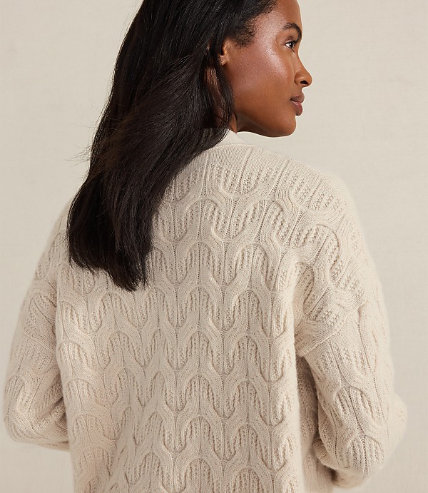 Haven Well Within Cashmere Cable Cardigan