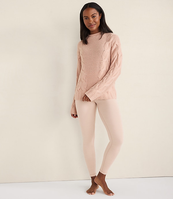 Haven Well Within Cashmere Cable Roll Neck Sweater