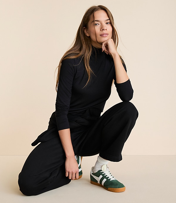Lou & Grey Essential Modal Turtleneck Top