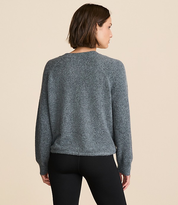 Lou & Grey Cloudstitch Drawstring Sweater