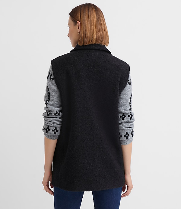 Double Breasted Sleeveless Jacket
