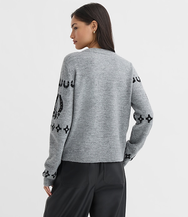 Petite Horseshoe Sweater