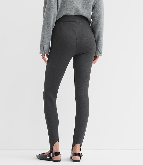 Stirrup Leggings in Heathered Ponte