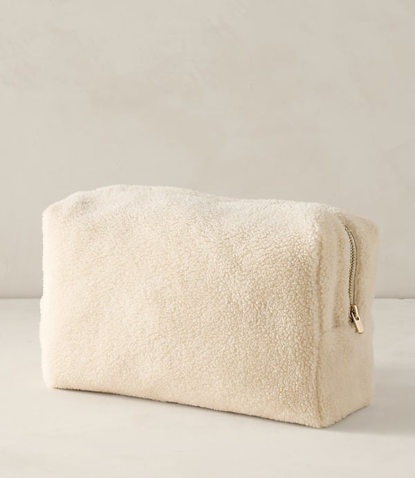 Haven Well Within Sherpa Cosmetic Bag, Medium
