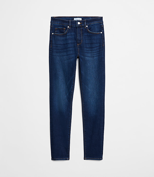 Mid Rise Skinny Jeans in Vintage Dark Wash