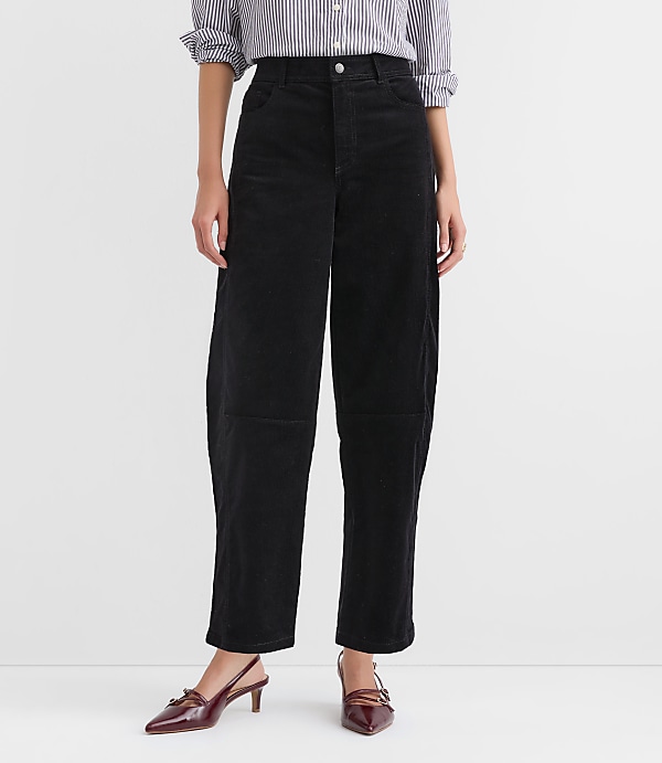 Barrel Corduroy Pants