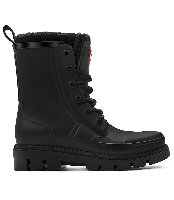 Hunter Diana Waterproof Lace-Up Boots