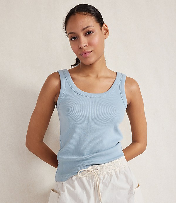 Haven Well Within Essential Organic Cotton Scoop Neck Tank