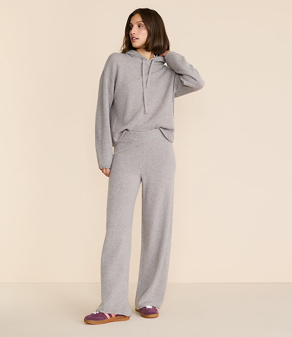 Lou & Grey Cashmere Wide Leg Pants