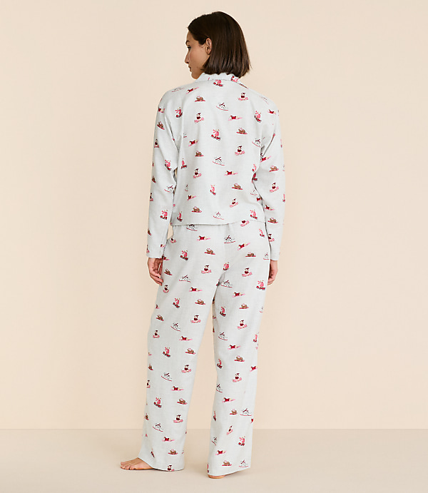 Ski Puppy Pajama Set
