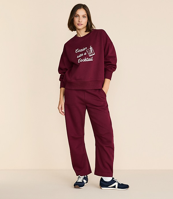 Lou & Grey Elite Fleece Barrel Pants