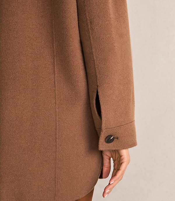 Haven Well Within Wool Blend Oversized Shacket