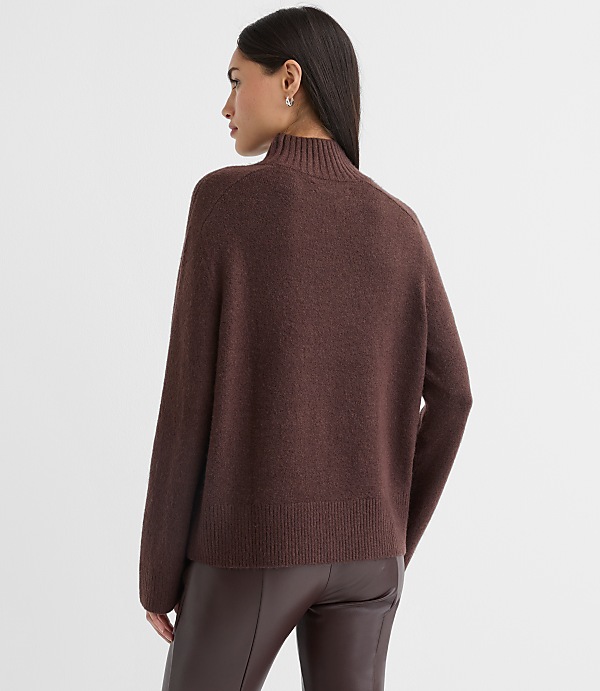 Modern Mock Neck Sweater