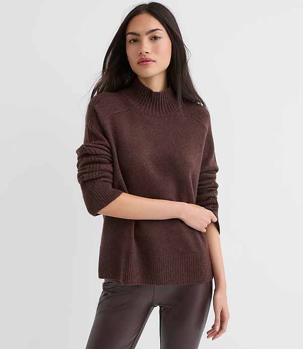 Modern Mock Neck Sweater